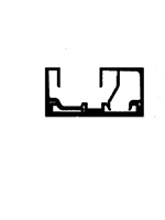 Aluminium Frame for glass/wood